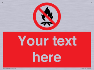 Custom prohibition No campfire